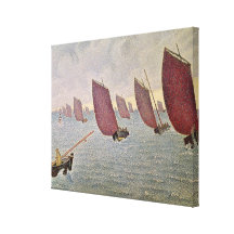 Breeze, Concarneau, 1891 Stretched Canvas Prints