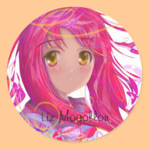breeze of a cherry tree stickers