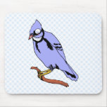 Breezee Blue Jay Mouse Pad