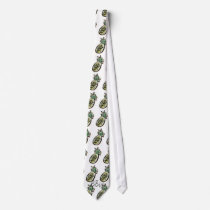 Breezy Beach Wear Aloha Pineapple Neck Tie by breezybeachwear Breezy Beach Wear Aloha Pineapple Neck Tie