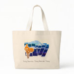 Breezy Beach Wear Surfer Guy Beach Tote Bag