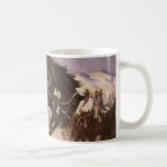 Breezy Riding by WHD Koerner, Vintage Rodeo Cowboy Coffee Mug