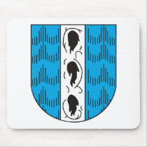 Bregenz Coat of Arms Mousepad by FlagTshirts Bregenz Coat of Arms Mousepad