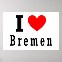 Bremen, Alabama City Design Print