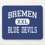 Bremen - Blue Devils - High - Bremen Georgia Mouse Mat