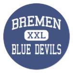 Bremen - Blue Devils - High - Bremen Georgia stickers