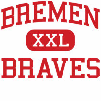 Bremen - Braves - High - Midlothian Illinois t-shirts