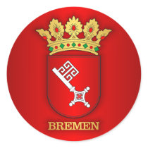 Bremen COA Round Sticker