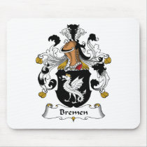 Bremen Family Crest Mouse Pads
