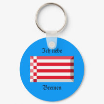 Bremen Flag Gem keychains