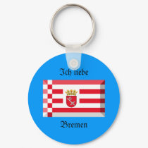 Bremen Flag Gem keychains