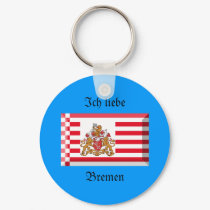 Bremen Flag Gem keychains