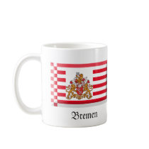 Bremen Flag Gem mugs by Vexillophile Bremen Flag Gem mugs