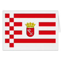 Bremen Flag Greeting Card by FlagTshirts Bremen Flag Greeting Card