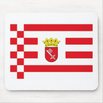Bremen Flag Mousepad by FlagTshirts Bremen Flag Mousepad