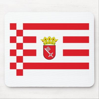 Bremen Flag Mousepad by FlagTshirts