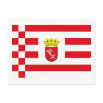 Bremen Flag Postcard by FlagTshirts Bremen Flag Postcard