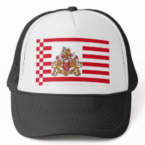 Bremen Flag with Greater Arms hats by Vexillophile Bremen Flag with Greater Arms hats