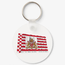 Bremen Flag with Greater Arms keychains