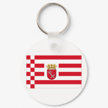 Bremen Flag with Lesser Arms keychains