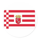 Bremen Flag with Lesser Arms stickers