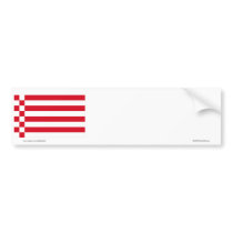 Bremen Flag without arms bumper stickers by Vexillophile Bremen Flag without arms bumper stickers