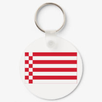 Bremen Flag without arms keychains