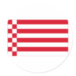 Bremen Flag without arms stickers