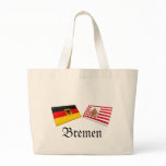 Bremen, Germany Flag Tiles bags