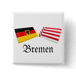 Bremen, Germany Flag Tiles buttons