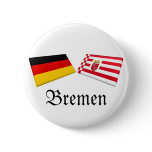 Bremen, Germany Flag Tiles buttons