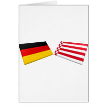 Bremen, Germany Flag Tiles cards by Vexillophile Bremen, Germany Flag Tiles cards