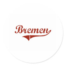 Bremen Indiana Classic Design Sticker