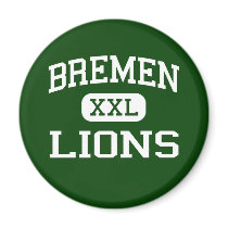 Bremen - Lions - High School - Bremen Indiana magnets
