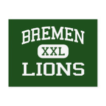 Bremen - Lions - High School - Bremen Indiana postcards by customteamsportswear Bremen - Lions - High School - Bremen Indiana postcards
