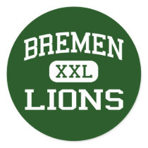 Bremen - Lions - High School - Bremen Indiana Stickers