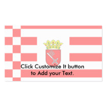 Bremen (Middle Arms), Georgia flag Business Card Template