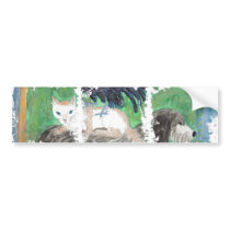 Brementown Musicians bumper stickers by pidgiefund Brementown Musicians bumper stickers