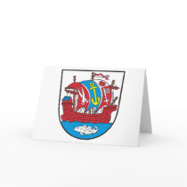 Bremerhafen Coat of Arms Greeting Card by FlagTshirts Bremerhafen Coat of Arms Greeting Card