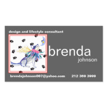 Brenda's New Business Card