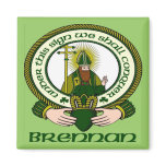 Brennan Clan Motto Magnet