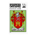 Brennan Coat of Arms Postage Stamps by irishcountry Brennan Coat of Arms Postage Stamps