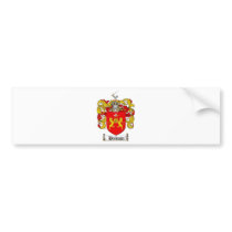 BRENNAN FAMILY CREST -  BRENNAN COAT OF ARMS BUMPER STICKER