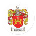 BRENNAN FAMILY CREST - BRENNAN COAT OF ARMS stickers by heraldics BRENNAN FAMILY CREST - BRENNAN COAT OF ARMS stickers