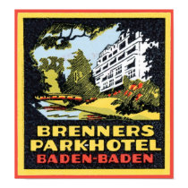 Brenners Park Hotel Baden-Baden posters by vintagegiftmall Brenners Park Hotel Baden-Baden posters