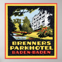 Brenners Park Hotel Baden-Baden Print
