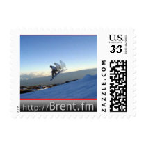Brent Jumping Hawaii postage
