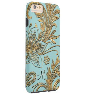 Breselcoucant by the Sea Elegant Floral Plus Tough iPhone 6 Plus Case