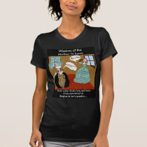 Brett's Mother thinks long and hard... t-shirts