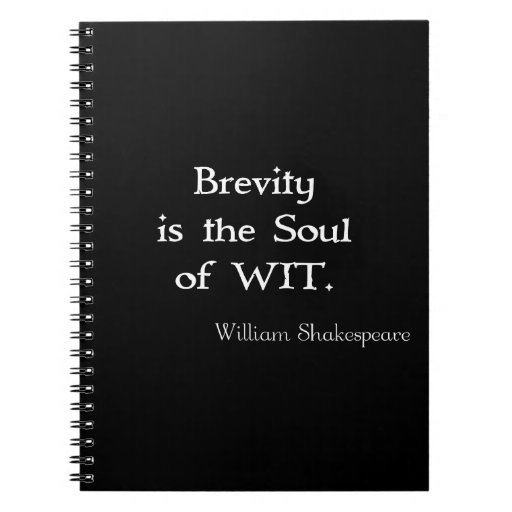 Brevity is the soul of wit essay